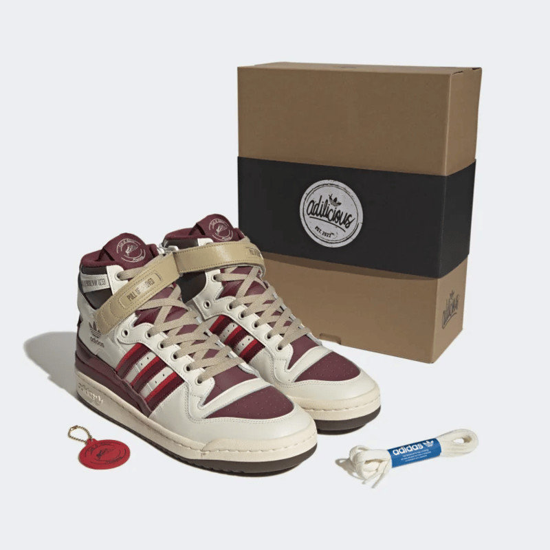 【正規保証】★ Cuts & Slices x adidas Forum Hi 送料込 adidas Forum High 